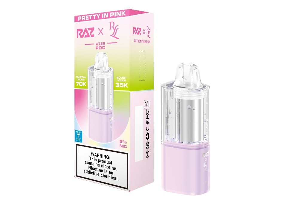 RAZ RYL Vue 70K Pod - Pretty In Pink