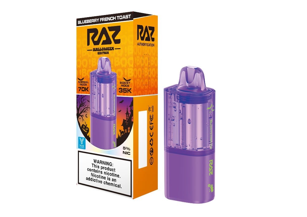RAZ VUE 70K Pod Halloween Edition - Blueberry French Toast