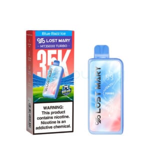Lost Mary MT35000 World Cup Edition - Blue Razz Ice