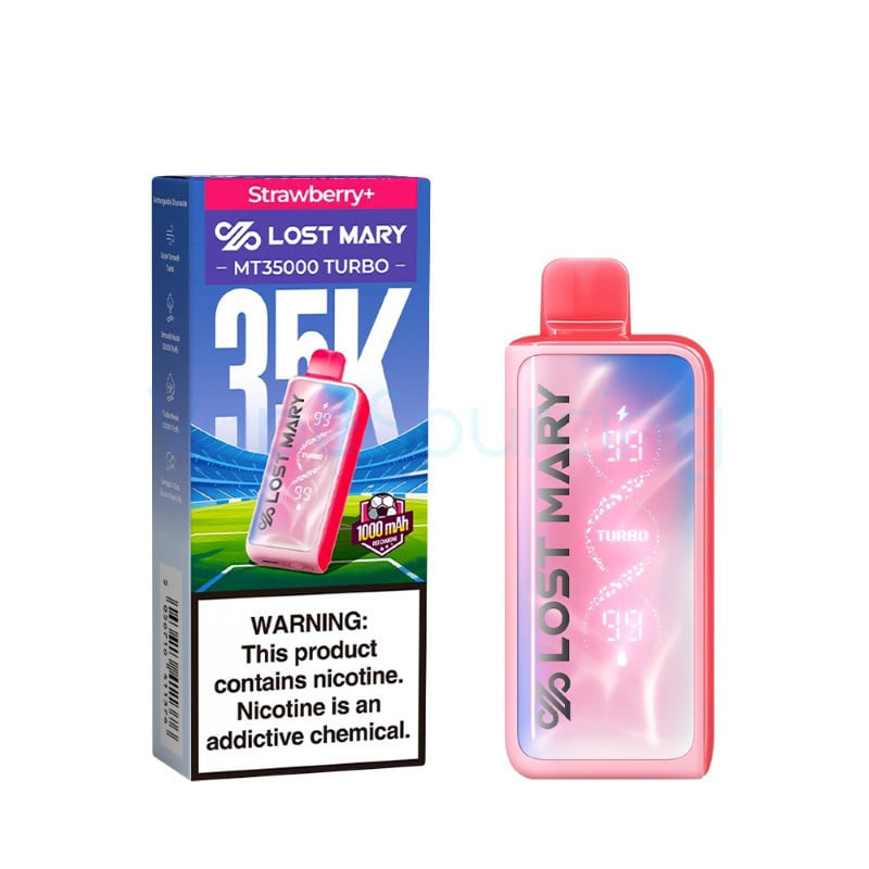 Lost Mary MT35000 World Cup Edition - Strawberry+