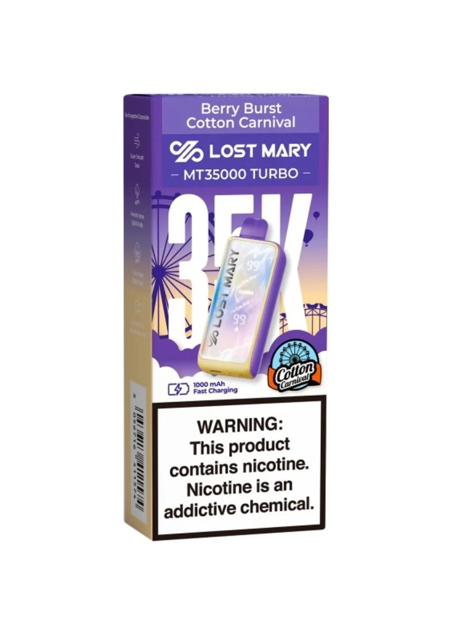 Lost Mary MT35000 Carnival Edition Disposable Vape - ( 10 Pack ) - Image 2