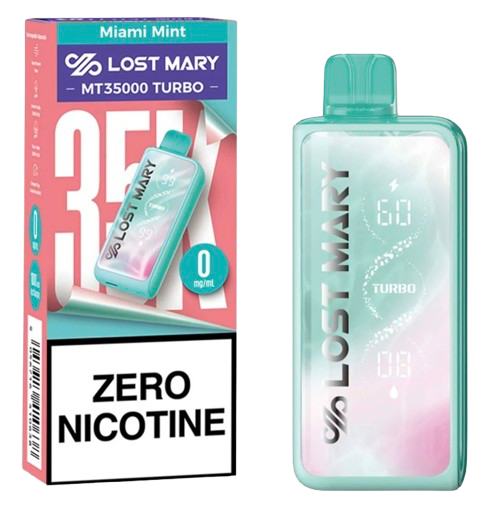 Lost Mary MT35000 Turbo 0% Nicotine Disposable Vape - ( 6 Pack ) - Image 3