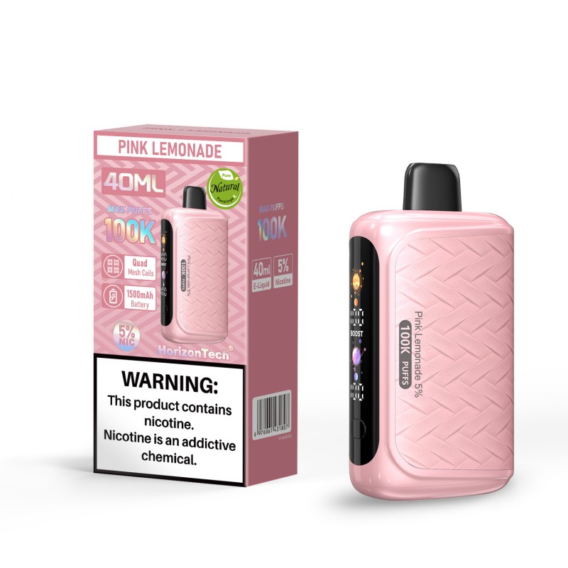 HorizonTech 100K Disposable Vape - Pink Lemonade
