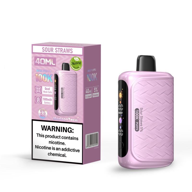 HorizonTech 100K Disposable Vape - Sour Straws